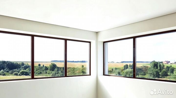 Окна из алюминиевого профиля