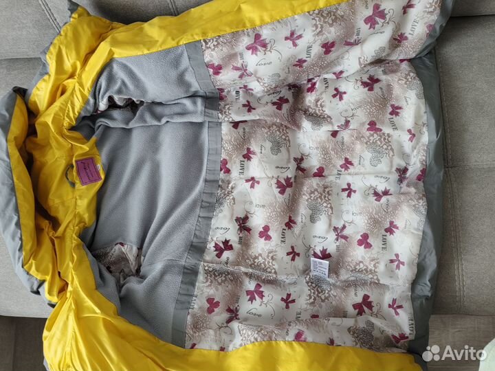 Пуховик зимний для девочки