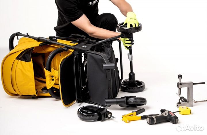 Ремонт детских колясок (запчасти) - Б/У