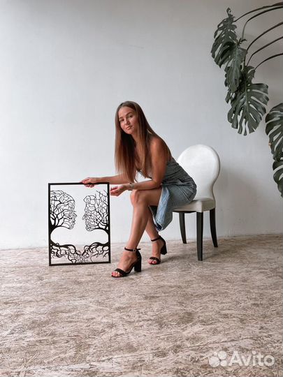 Настенное панно из металла