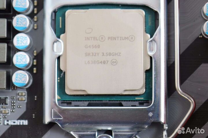 Intel pentium g4560 процессор на lga1151