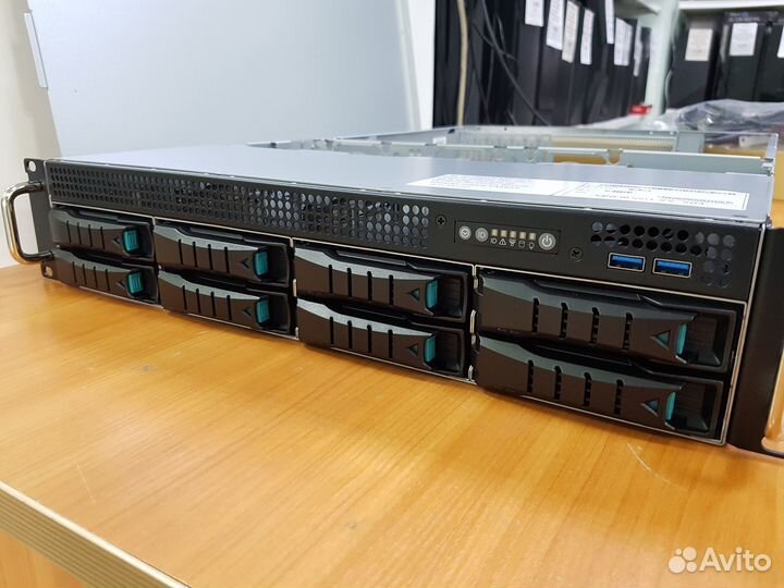 Серверный корпус AIC RSC-2KT 2U (8x3.5
