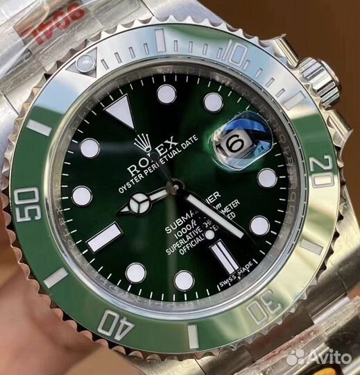 Rolex submariner hulk (ETA-2824 Швейцария)