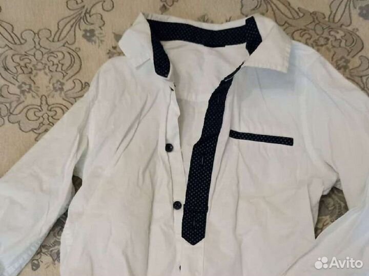 Рубашки на мальчика 5-6лет