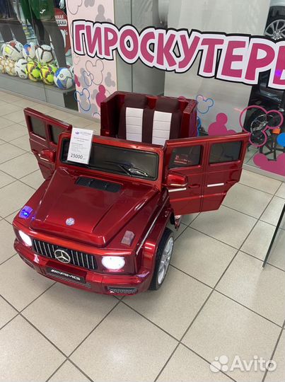 Электромобиль mercedes G65