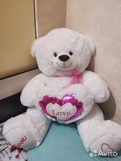 Плюшевый медведь 80 см