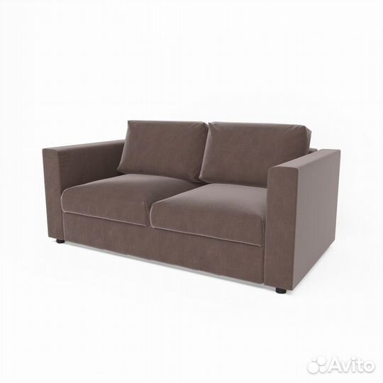 Чехол на 2 местный диван вимле (икеа)