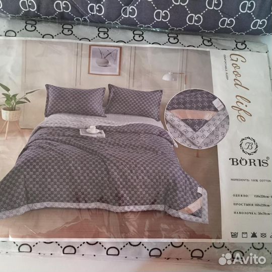 Постельное белье с одеялом новое