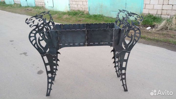 Мангалы разборные, 4мм металл