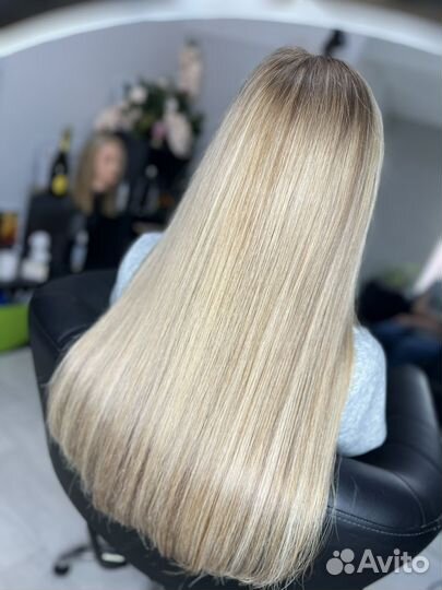 Наращивание волос, коррекция