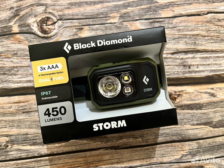 Налобный фонарь Black Diamond Storm 450 RGB
