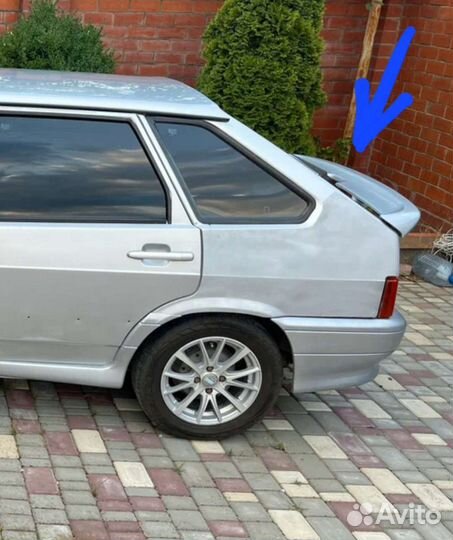 Задний спойлер ваз 2114