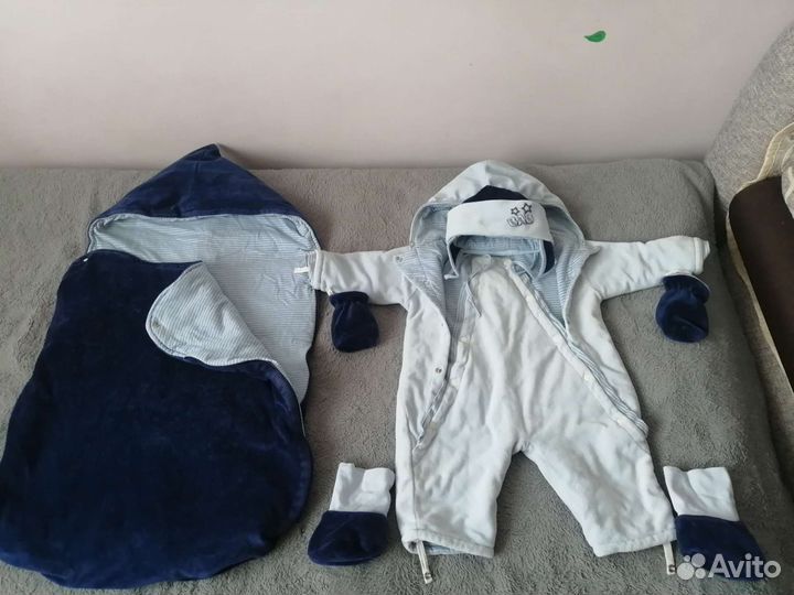 Демисезонный конверт в коляску