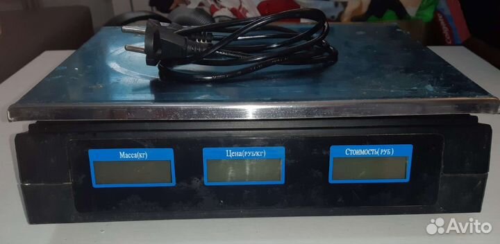 Весы торговые электронные