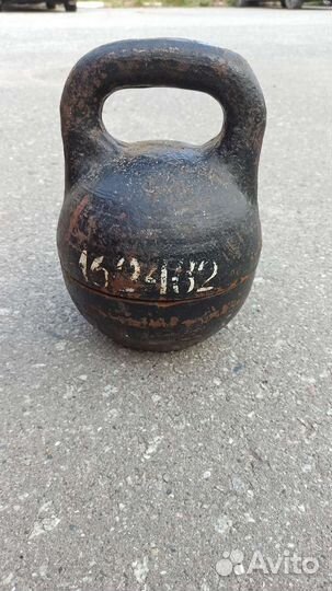 Разборная Гиря 16 24 32кг