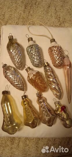 Елочные игрушки СССР