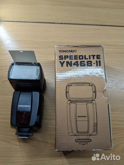 Вспышка для canon yongnuo speedlite yn468-ii