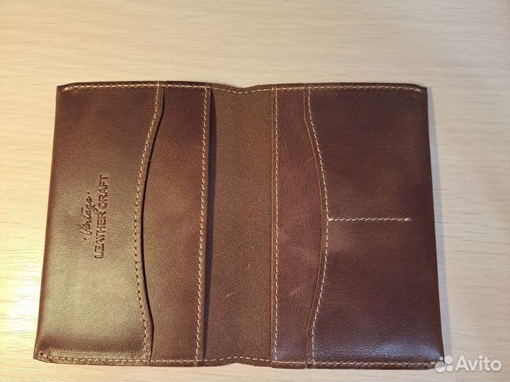 Комплект обложка паспорта ключница визитница кожа