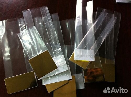 Пакет для упаковки бопп с прямоугольным дном 40мкм