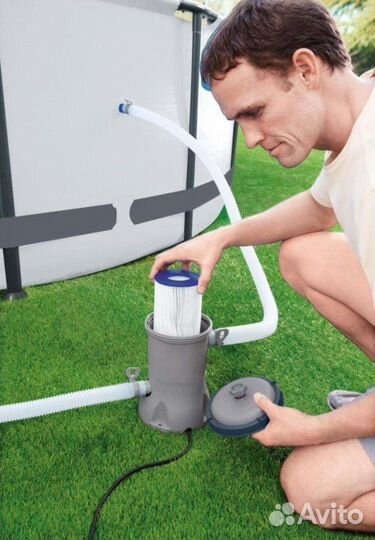 Картриджный фильтр-насос, 2006л/ч, для бассейнов
