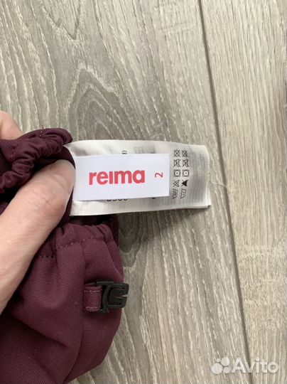 Варежки краги зимние reima tec на девочку