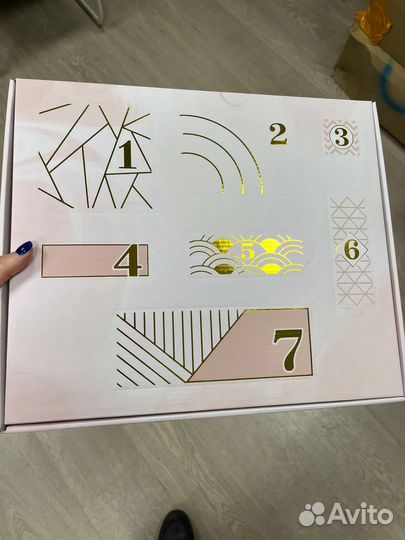 Адвент календарь коробка