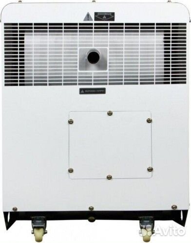 Электростанция дизельная с воздушным охлаждением hyundai DHY 12000SE-3 в кожухе