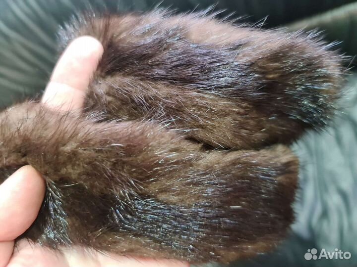 Пояс для норковой шубы