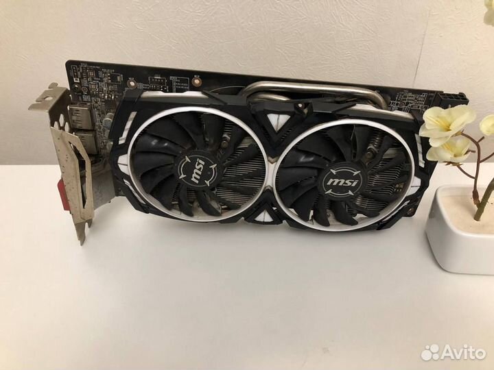 Видеокарта MSI AMD Radeon RX 480 8 Gb armor OC