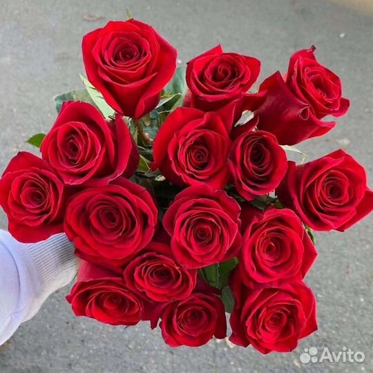 Цветы розы букет