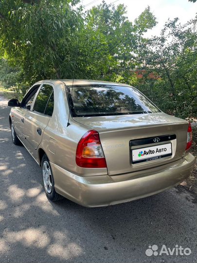 Hyundai Accent 1.5 МТ, 2004, 230 000 км