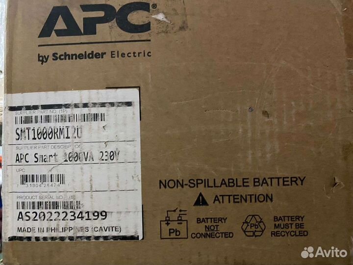 Ибп APC Smart-UPS smt1000rmi2u