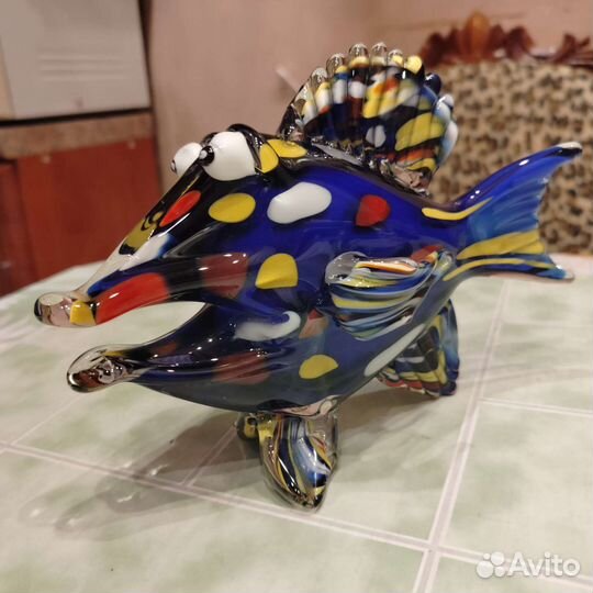 Декоративная рыба из стекла