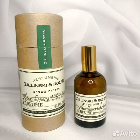 Zelinski Rozen Black Pepper парфюм духи