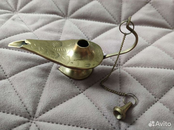 Сувенирная лампа из латуни