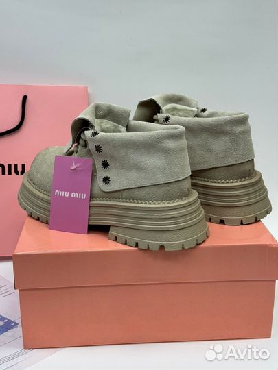 Ботинки зимние Miu Miu