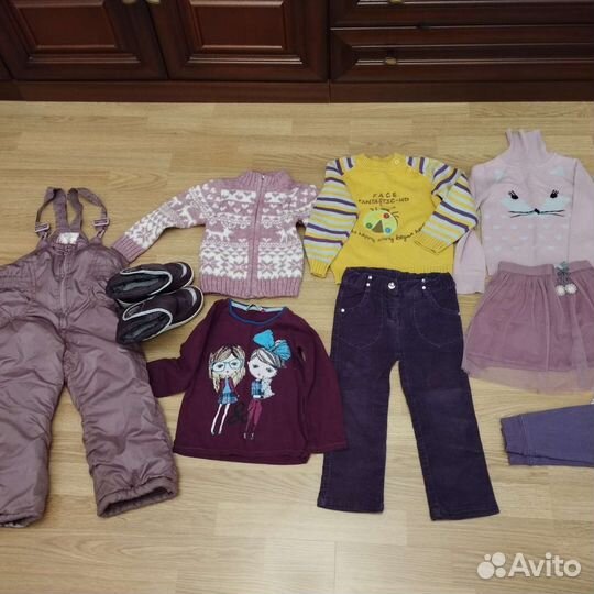 Вещи пакетом на девочку 2-3 года