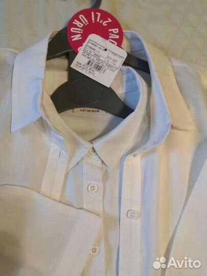 Рубашки для Девочки XXS для школы новые