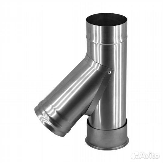 Тройник 45 D150мм 1,0мм aisi430 Заглушка