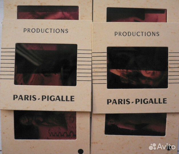 Эротика ню цв. слайды 60-х Paris-Pigalle серия L