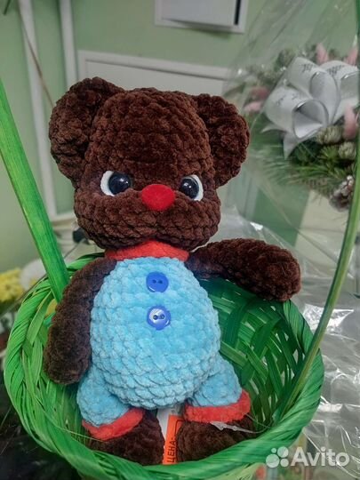 Вязаные игрушки ручной работы