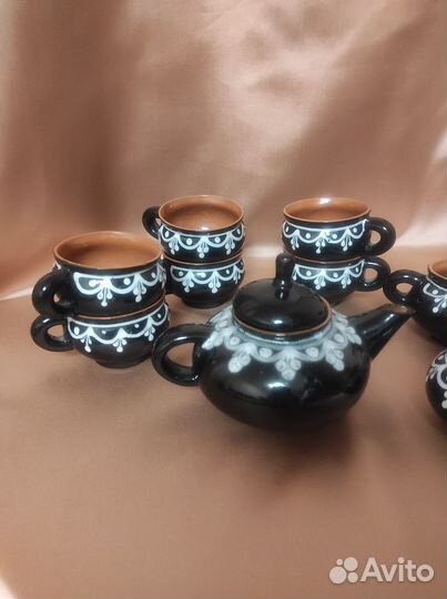 Чайный сервиз СССР винтажный