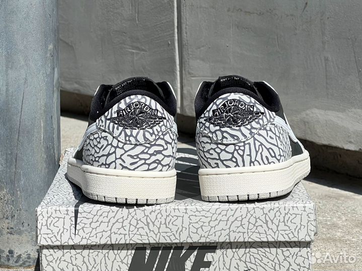 Nike Air Jordan 1 Low OG Black Elephant