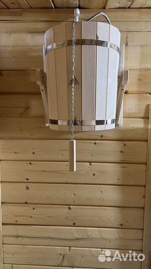 Русская баня на дровах