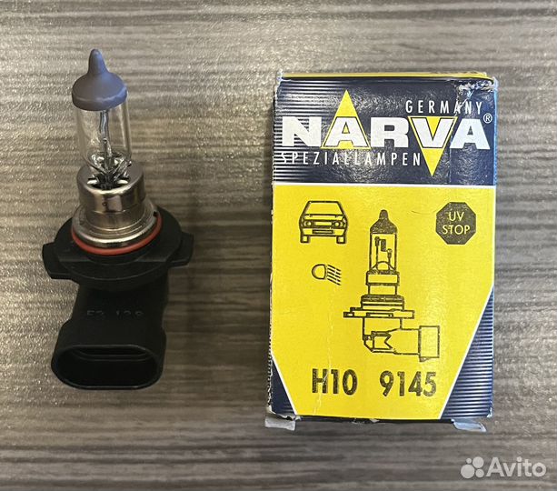 Автолампа H10/9145 / 48095 45W 12V Narva