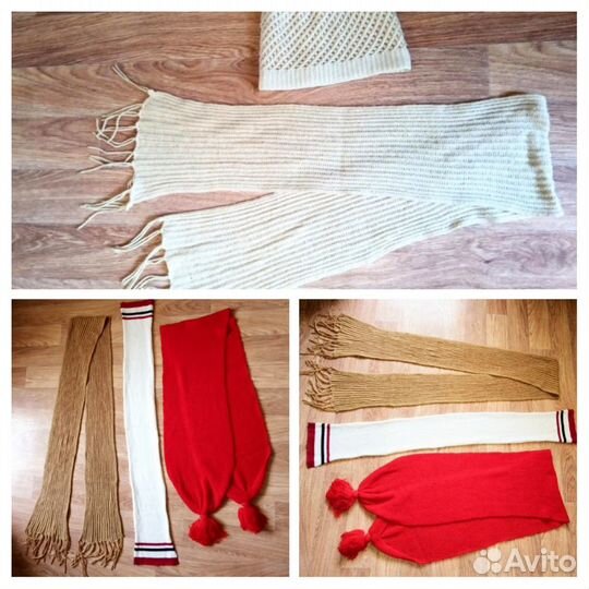 Шарфы и шапка