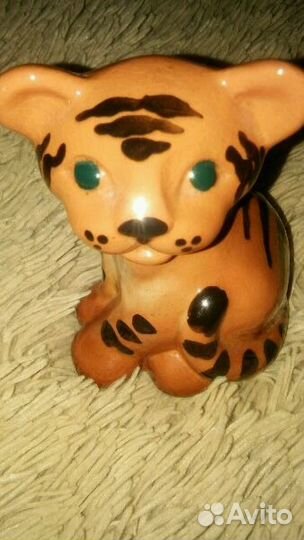 Керамический тигренок СССР