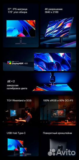 Игровой Монитор Xiaomi Redmi Display 27