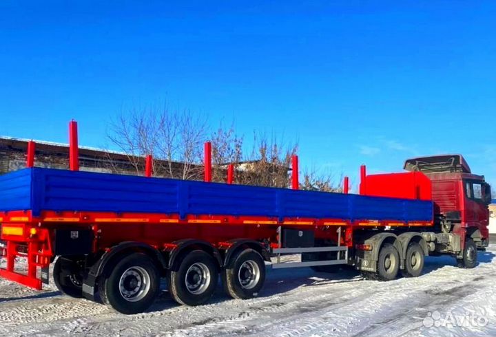 Полуприцеп бортовой Политранс ТСП 94171, 2023