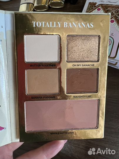 Too faced палетка теней